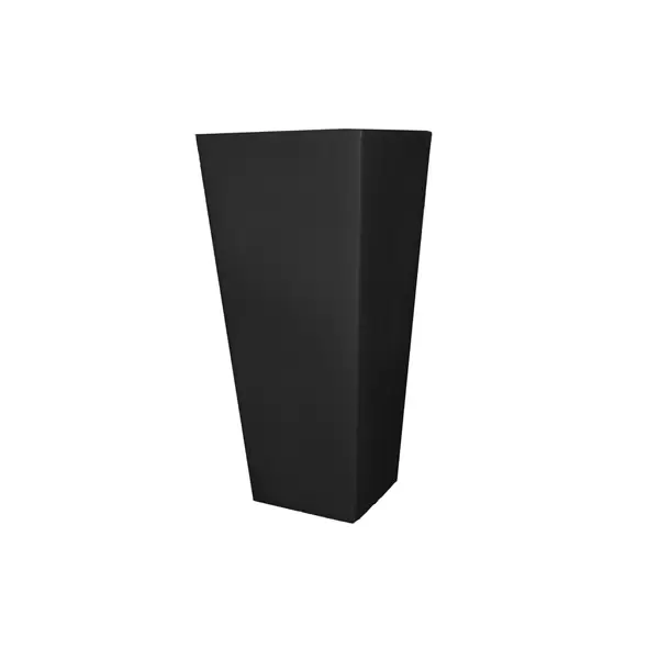 Tusco 32" Cosmo Tall square Planter Black