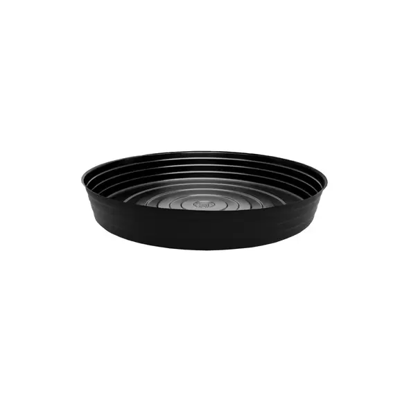 CWP 21" Black Heavy Gauge Vinyl Plant Saucer