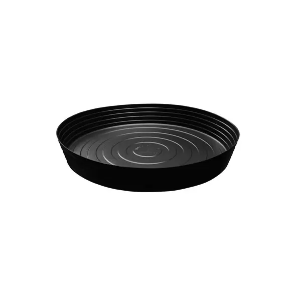 CWP 25" Black Heavy Gauge Vinyl Plant Saucer