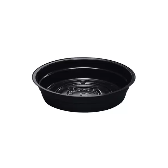 CWP 6" Black Heavy Gauge Vinyl Plant Saucer
