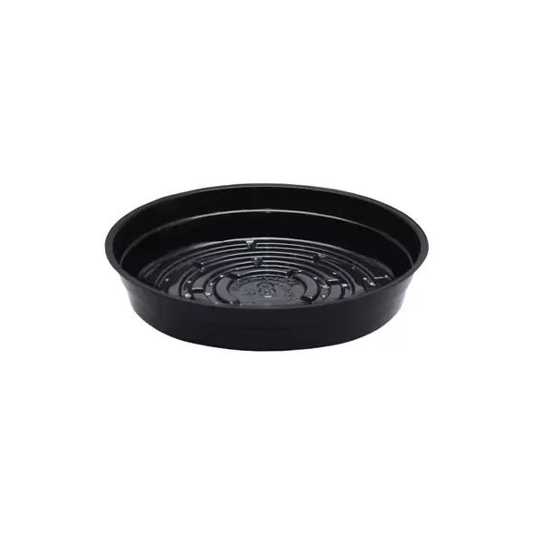 CWP 8" Black Heavy Gauge Vinyl Plant Saucer
