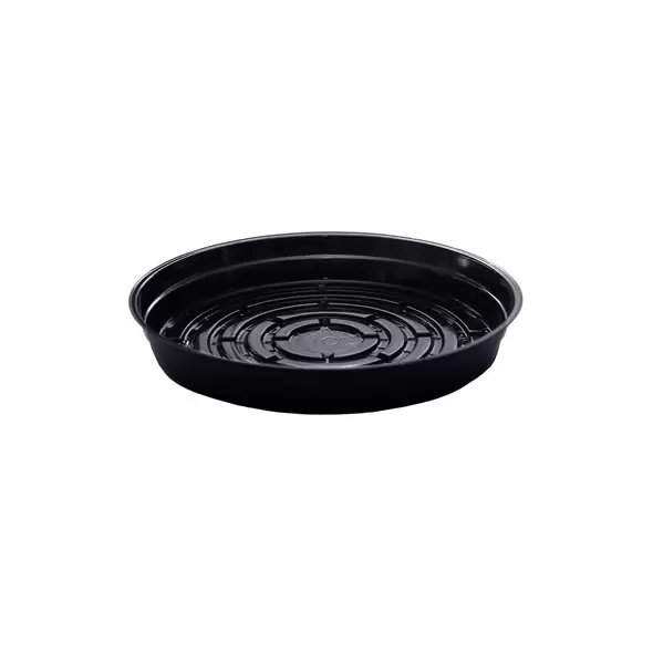 CWP 10" Black Heavy Gauge Vinyl Plant Saucer