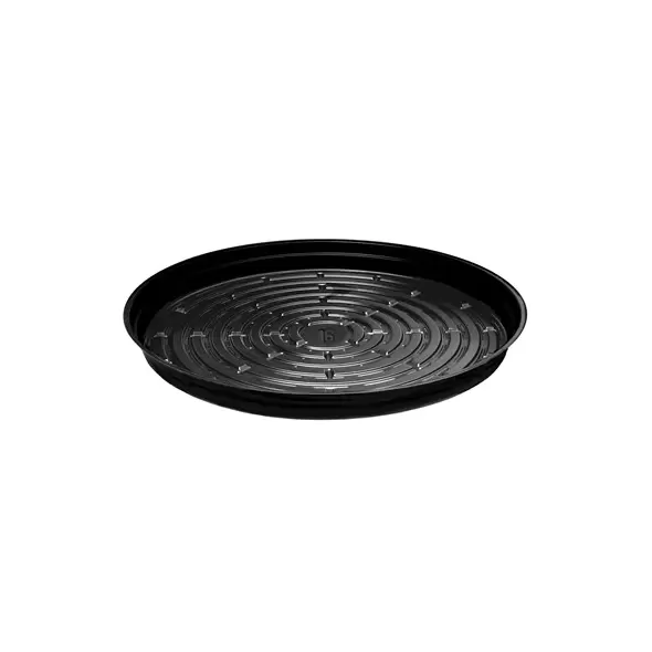CWP 16" Black Heavy Gauge Vinyl Plant Saucer