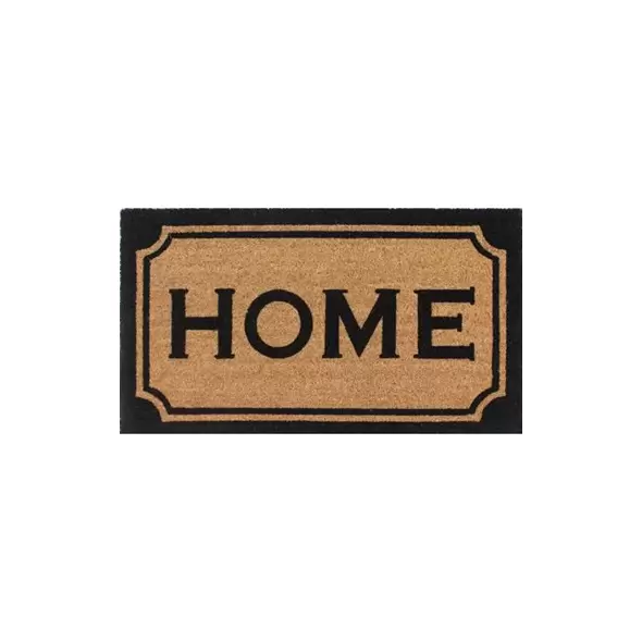 DHTG 18"x30" Home Design Heavy Duty Coir Vinyl Backed Outdoor Doormat