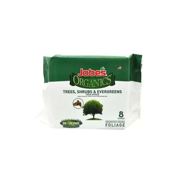 Jobes 8pk Organic Tree Shrub & Evergreen Spikes