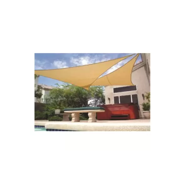 Gale Pac 11'10" Ready To Hang Shade Sail Pebble