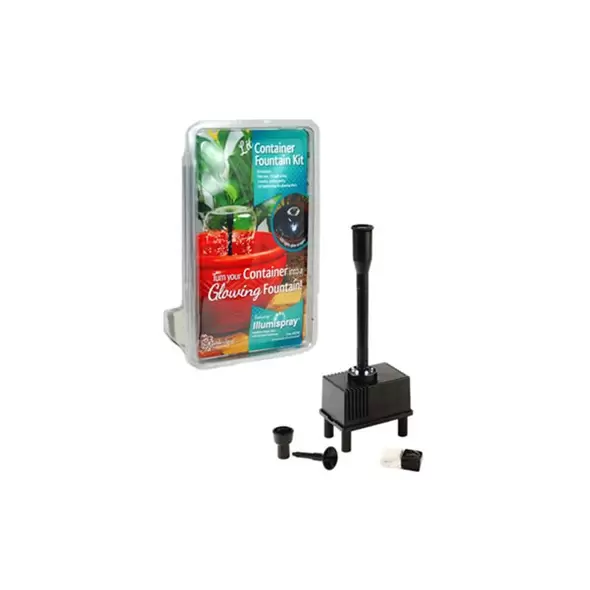 Pondboss Small Fountain Kit W/Light For Containers