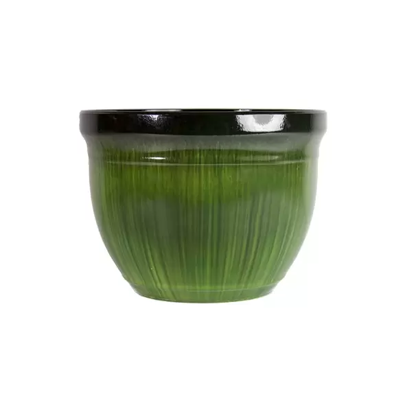 Gardener Select 15" Madison Drip Green Planter 15.35"x15.35"x11.22" 6/CS