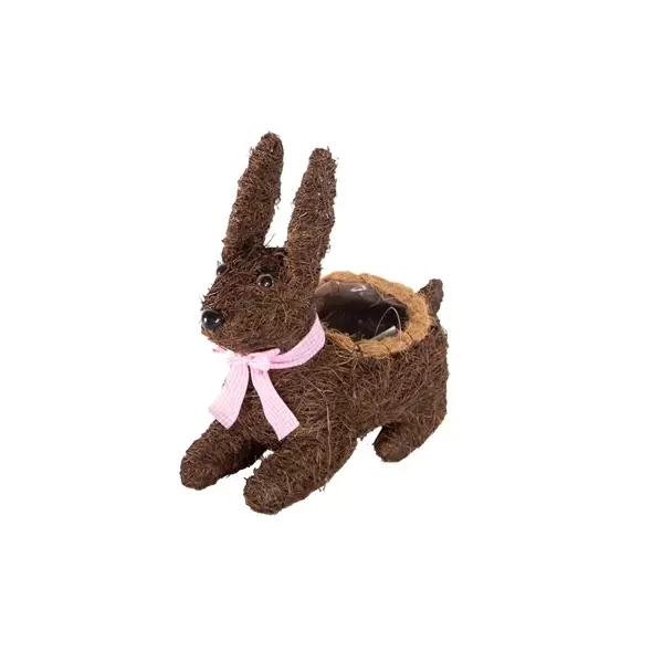 Gardener Select 5.5" Medium Straw Rabbit Topiary