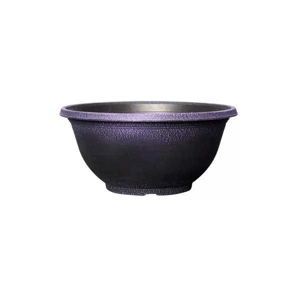 Grower Select 12.00 Sugar Sand Bowl Wisteria 1.6gal 51/CS - 12in OD X 5.5in H X 5.8in BD