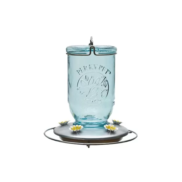 Perky Pet Mason Jar Hummingbird Feeder