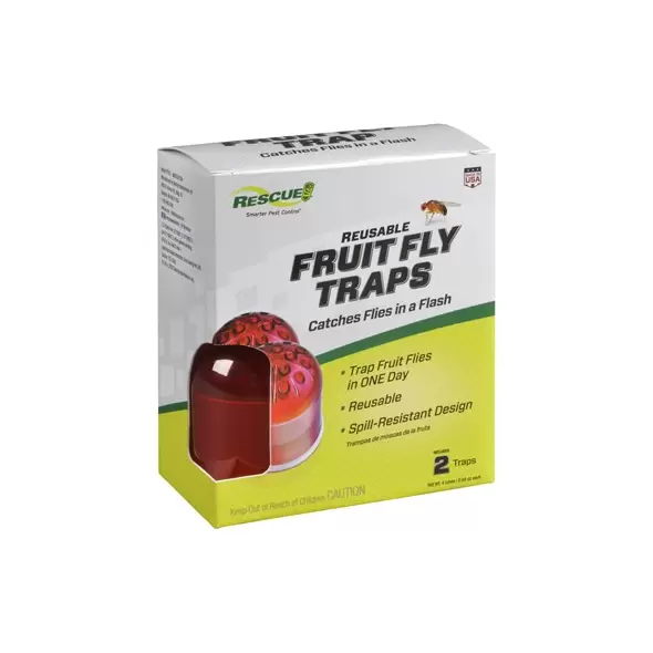 Rescue 2pk Fruit Fly Traps