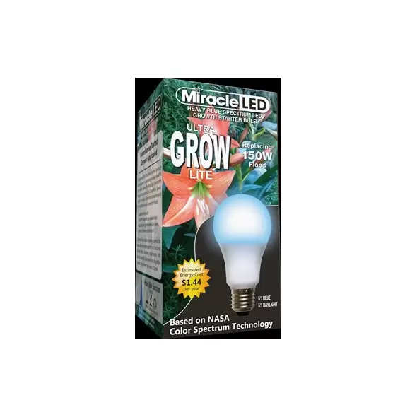 Miracle led commercial hydroponic ultra grow lite replaces up to 150w top