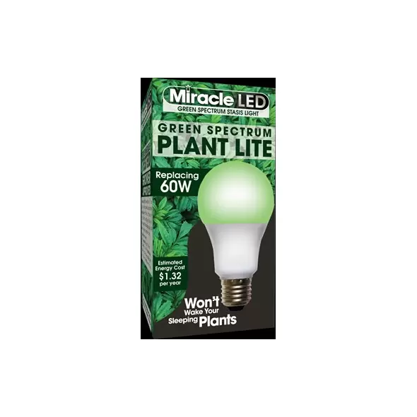 Miracle LED Green Spectrum LED Grow Room Bulb A19 11W Plant Dark Cycle Work Light