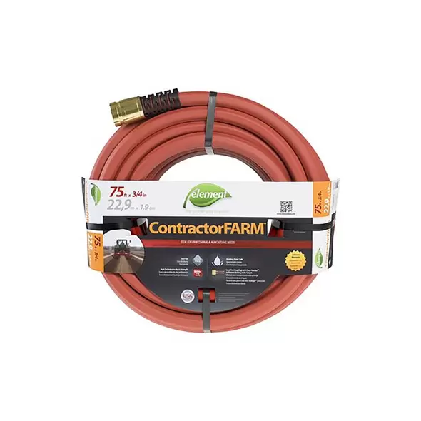 Element 3/4"x75' Contractor Farm Hose