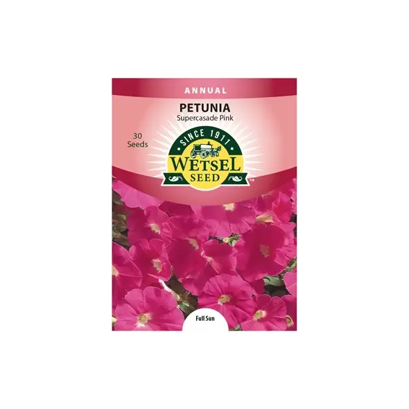 PETUNIA, PINK SUPERCASCAD 30 S