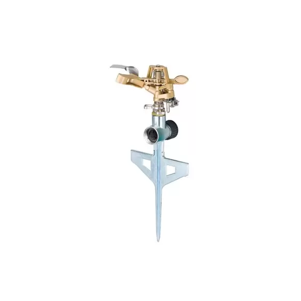 Melnor XT Metal Pulsating Sprinkler w/ Metal Step Spike