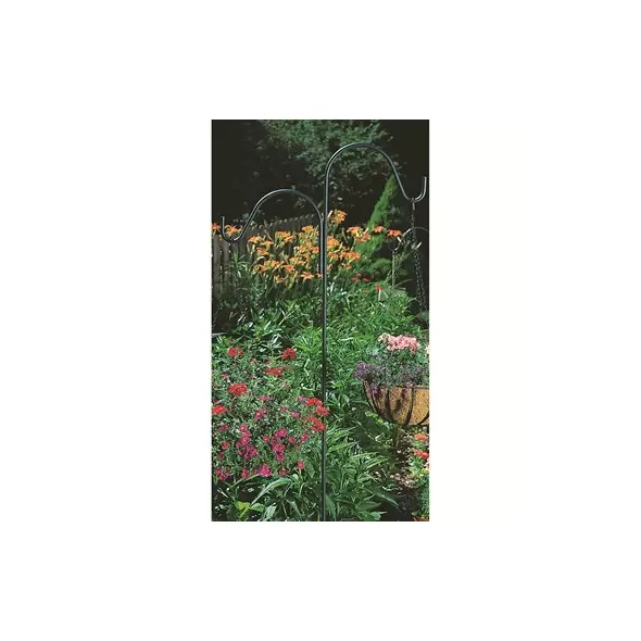Panacea 84" Black Double Hook
