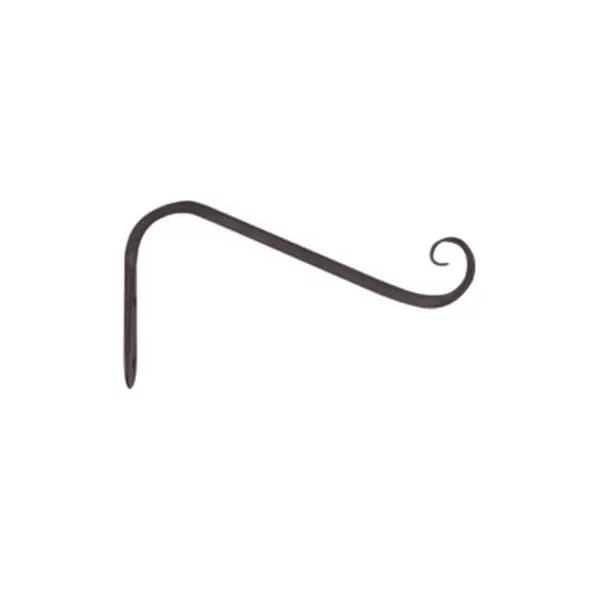 Panacea 5" Hook Angled Black