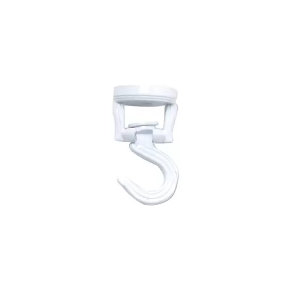 Panacea Swivel Ceiling Hook White