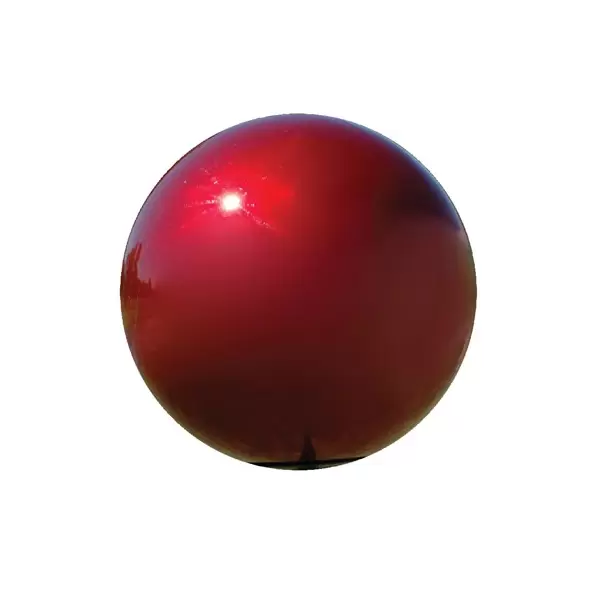 VCS 10" Red Stainless Steel Globe