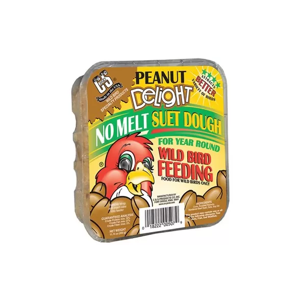 C&S 11.75oz Peanut Delight No Melt Suet Dough