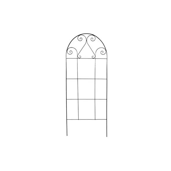 AGW 65"x25" Scroll Trellis Black