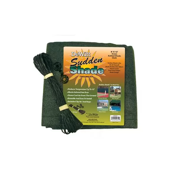 Dewitt 6'x12' 60% Green Knit Shade Cloth