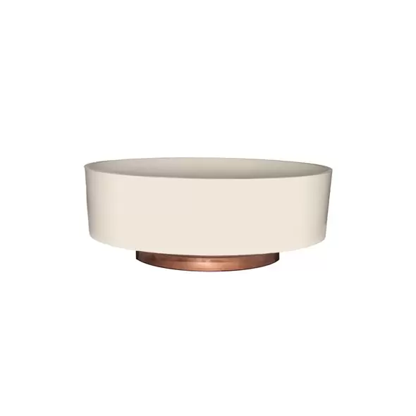 HC 8" Capri Bowl Vanilla Bisque