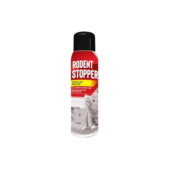 Rodent Stopper 15oz Repellent Aerosol Sprayer Ready to Use