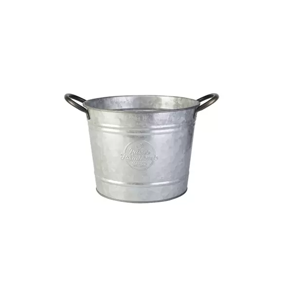 Panacea 8" Washtub Planter Aged Galvanized