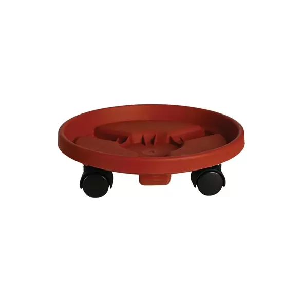 Bloem 16" Round Caddy Terra Cotta
