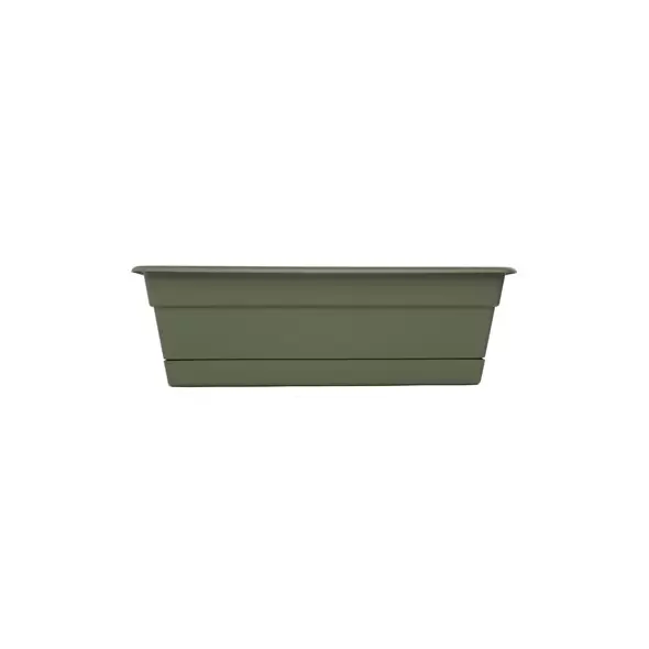 Bloem 18" Dura Cotta Window Box Living Green