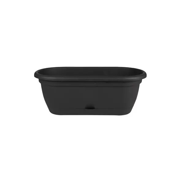 Bloem 18" Lucca Window Box Black