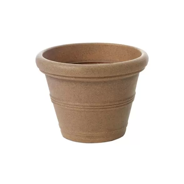 Tusco 24.5" Rolled Rim Planter Sandstone