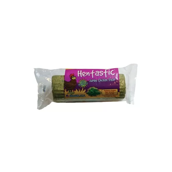 Unipet Hentastic Jumbo Chicken Treat with Mealworm, Mint, Oregano, Basil, Parsley, Turmeric and Probiotics