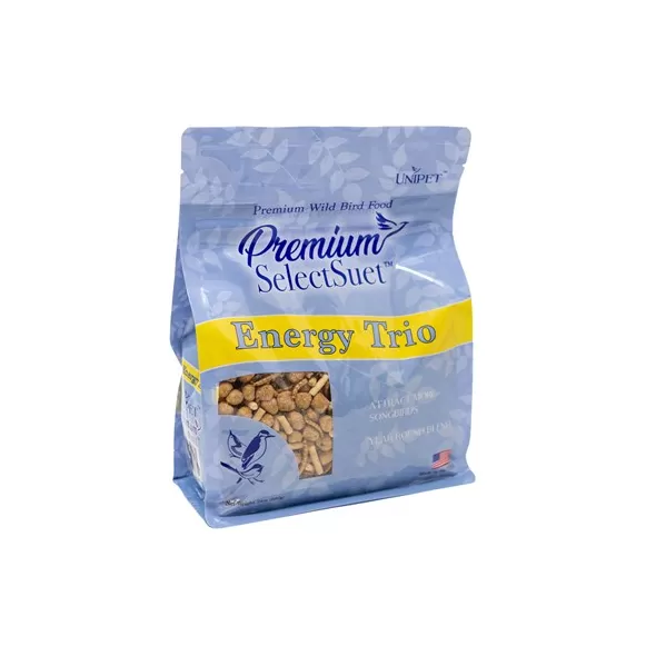 Unipet Premium Select Energy Trio Contains No Melt Dough Bites, Suet Pellets and Mealworms