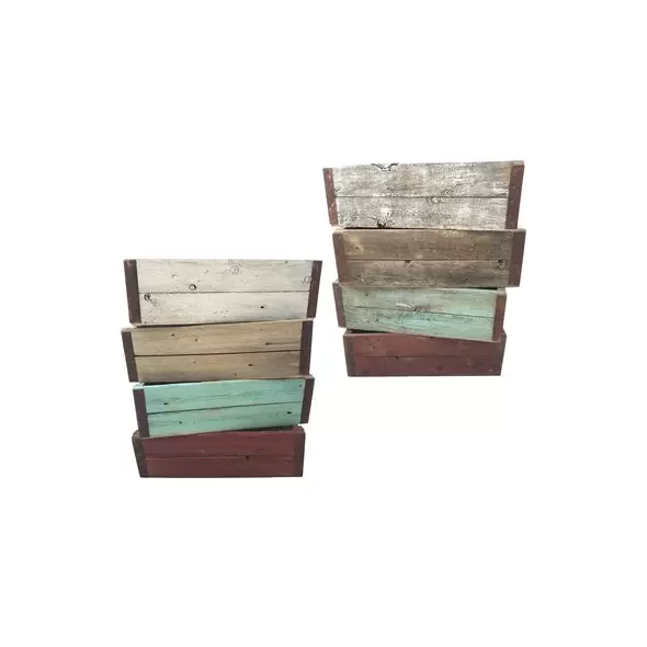 VCS 22.5" Wood Crates Assorted