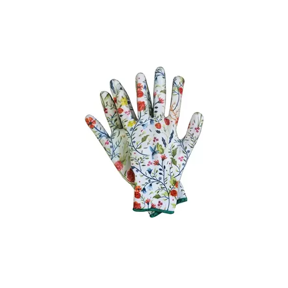 WWG Garden of Paradise Nitrile Weeder Glove Medium