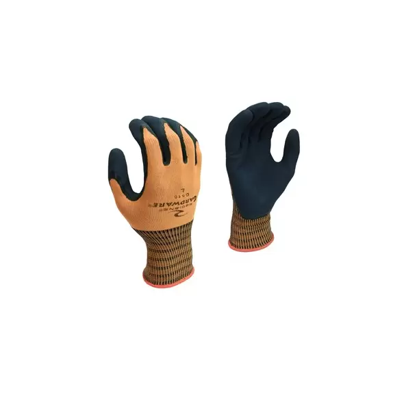 BGC Glove Gardware 13G Orange Double Nitrile XL