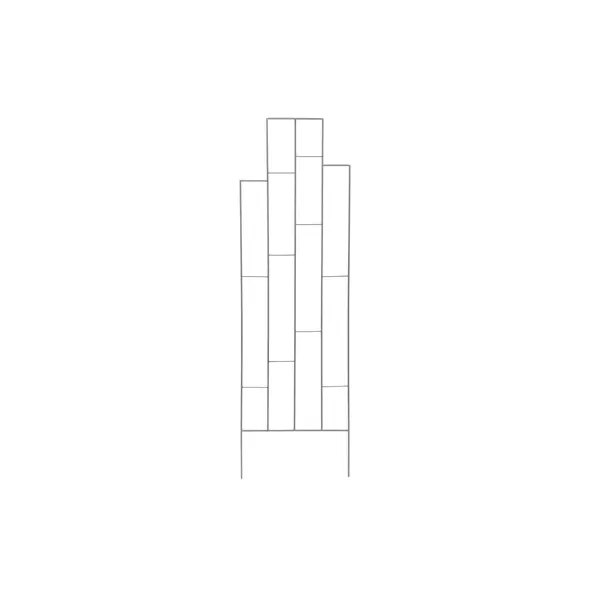 AGW UrbanGarden Contemporary Tall Trellis Slate
