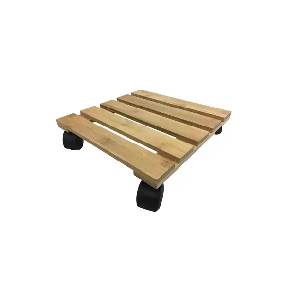 Wagner WPC 11.4"x11.4" Square Bamboo Caddy