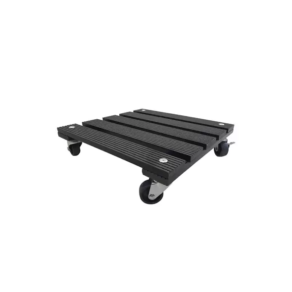 Wagner WPC 11.4"x11.4" Square Plant Caddy Grey