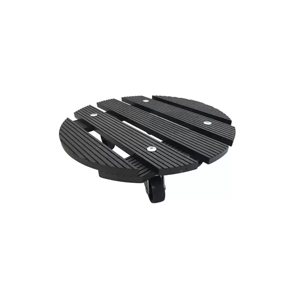 Wagner WPC 11.4 Diam Round Plant Caddy Grey