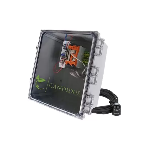 Candidus Adaptive Lighting Control, (x) Apogee PAR sensors, (n x 100) 0-10V dimmable LED lights, (n) zones