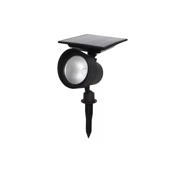 Moonrays Solar Black Spotlight w/Lumens