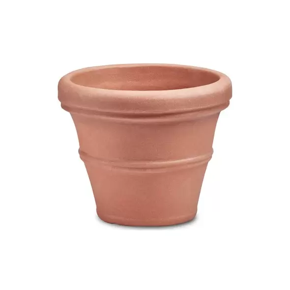 Crescent 20" Brunello Planter Weathered Terra Cotta
