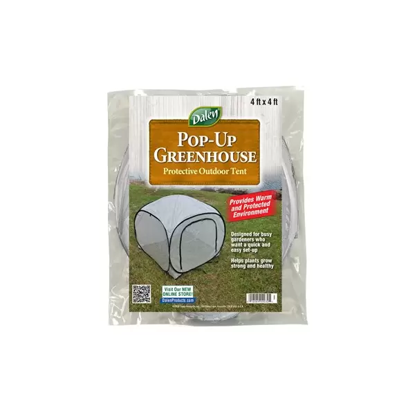 Dalen 39"x39"x36" Pop-Up Greenhouse