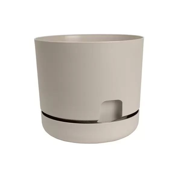 DCN 10" Oasis Self Watering Planter Mocha