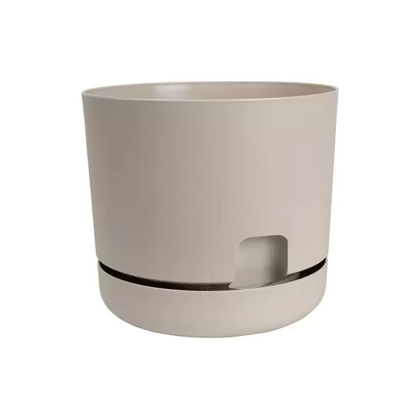 DCN 12" Oasis Self Watering Planter Mocha